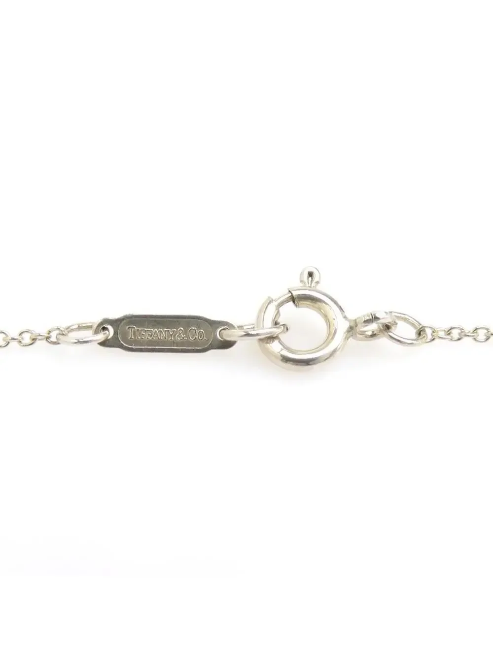 Auth Tiffany&Co. Loving Heart Necklace #300093T14B